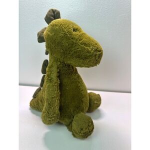 Jellycat Bashful Dinosaur Plush Stuffed Animal Green 12 Inch Medium BAS3DNO